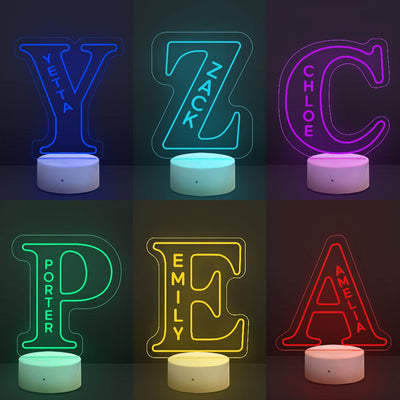 Personalised LED Light up Letters Marquee Letters Night Light Home Decor Wedding Decor Gift Idea