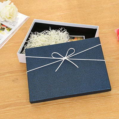 Luxury Blue Gift Box(10.6"x8"x2")