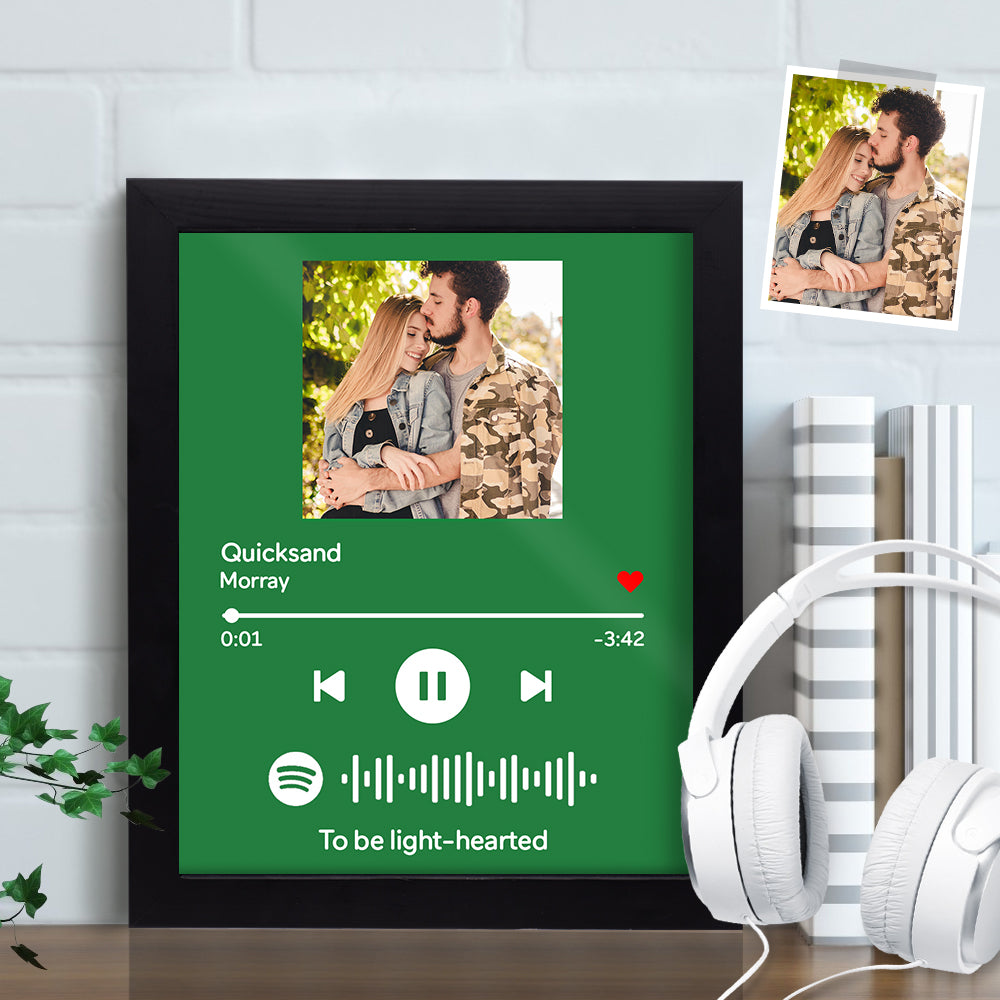 Custom Spotify Picture Frame - Custom Spotify Code Music Frame (7