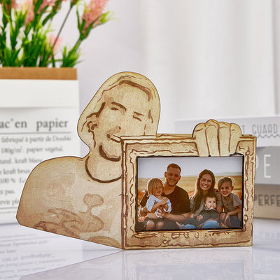 Personalized Wooden Picture Frame Look At This Photograph Funny Frame Gifts - photomoonlampuk