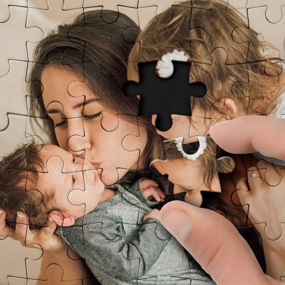 Custom Baby Photo Jigsaw Puzzle - 35/150/300/500/1000 Pieces