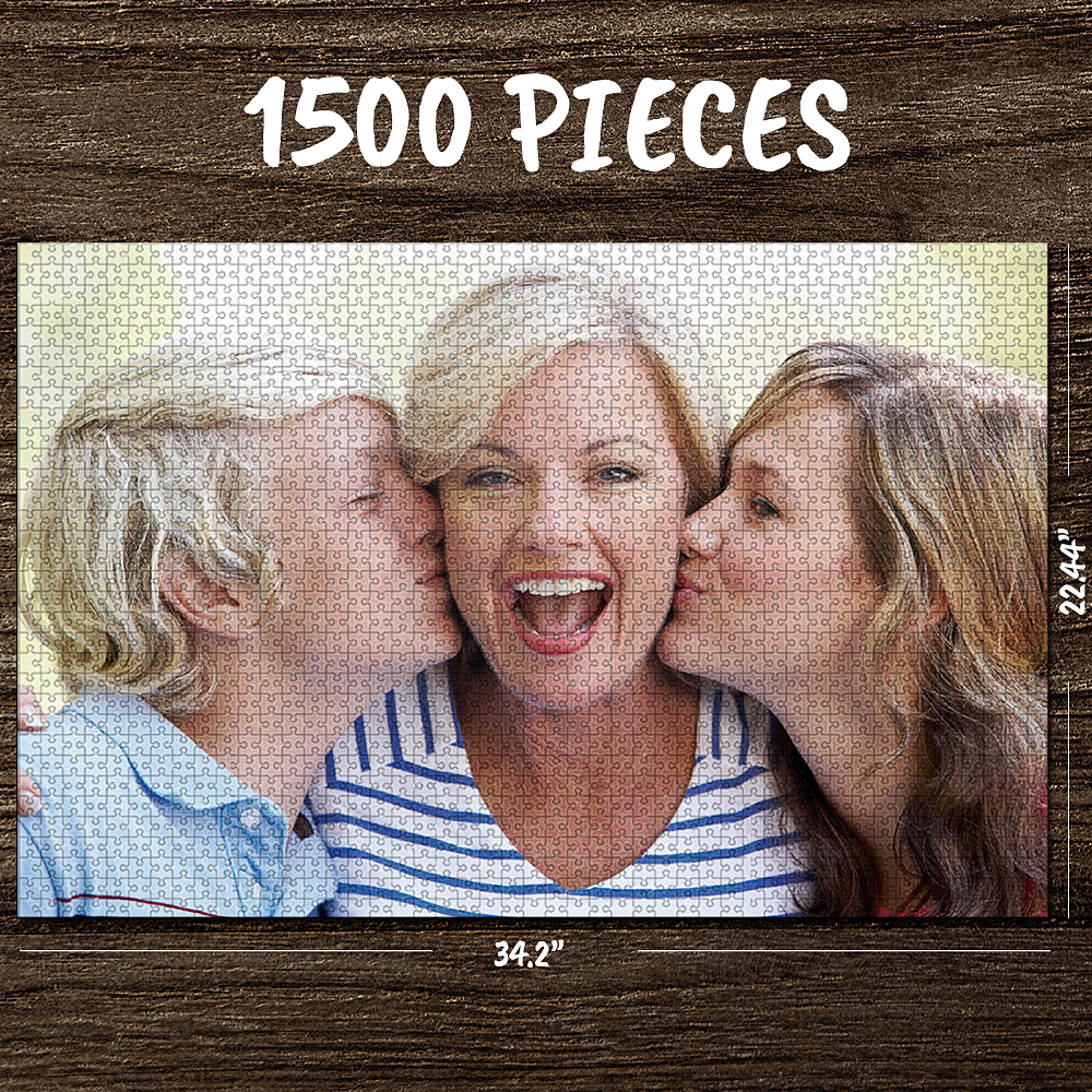 Custom Commemorate Photo Jigsaw Puzzle - 35/150/300/500/1000 Pieces