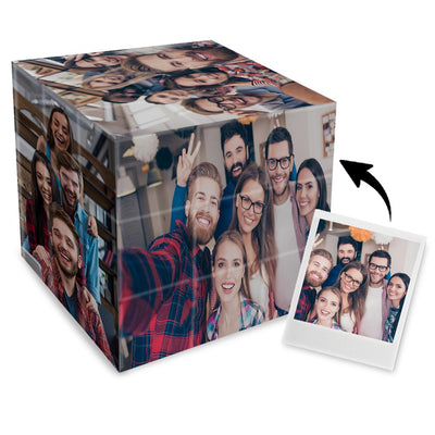 Custom Multi Photo Rubic's Cube - For Friends