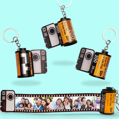 Custom Colorful Camera Roll Keyring The Best Gifts