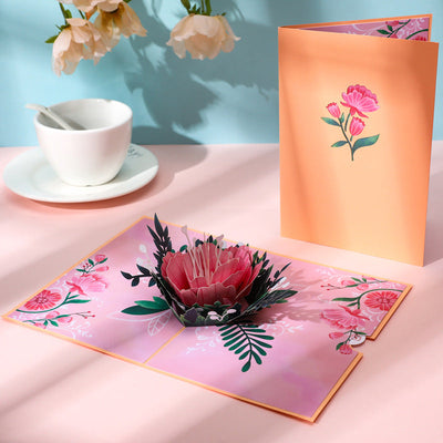 Fashion 3D Three-dimensional Greeting Card Mother's Day Gifts