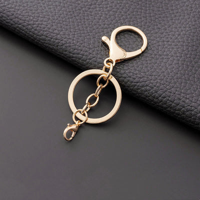 Open Jump Ring with Lobster Clasps and Extension Chain for Jewelry Making DIY Keychain Accessories - photomoonlampuk