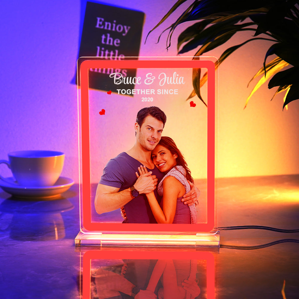 Custom Photo Neon Light With Multiple Color Options Best Gift For Valentine