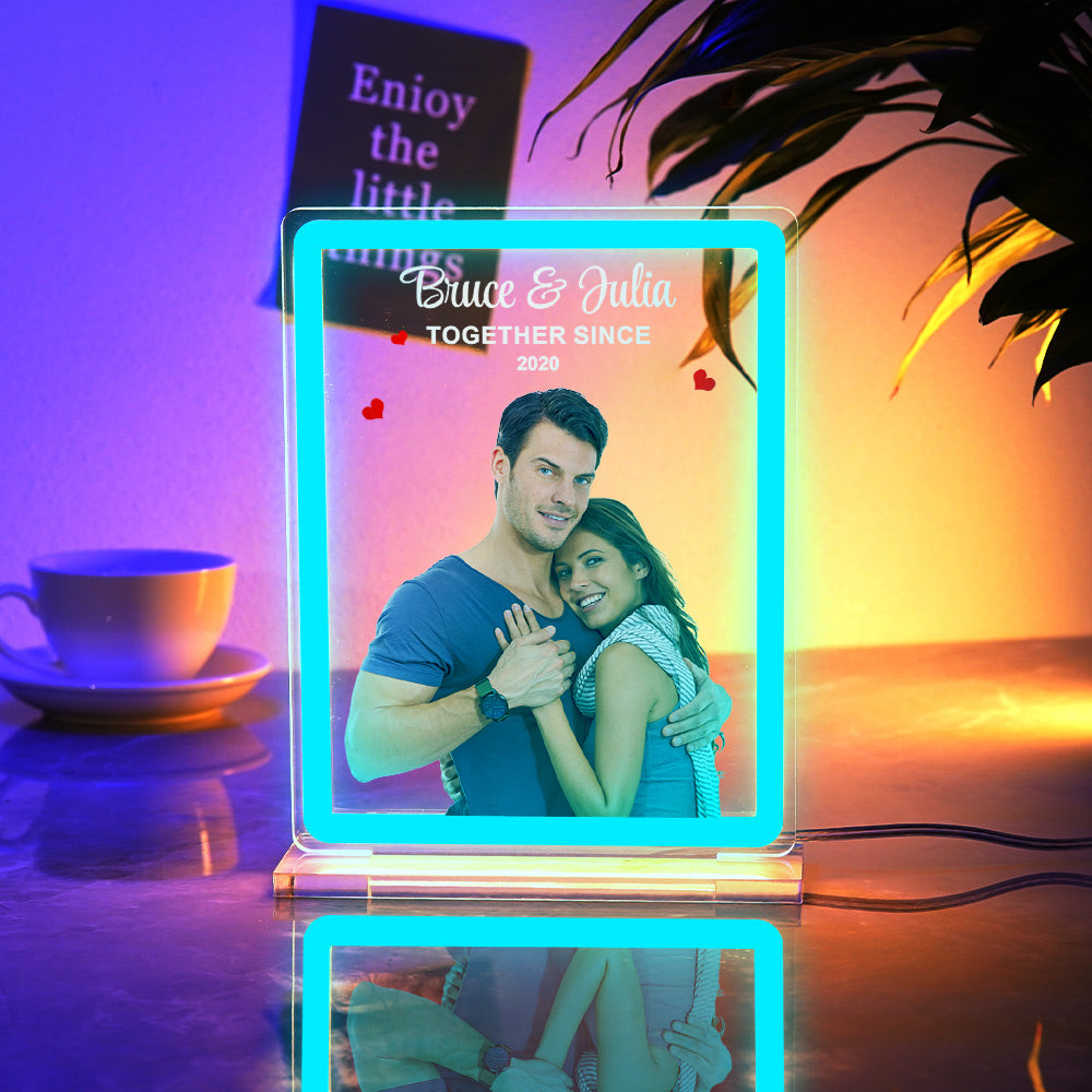Custom Photo Neon Light With Multiple Color Options Best Gift For Valentine
