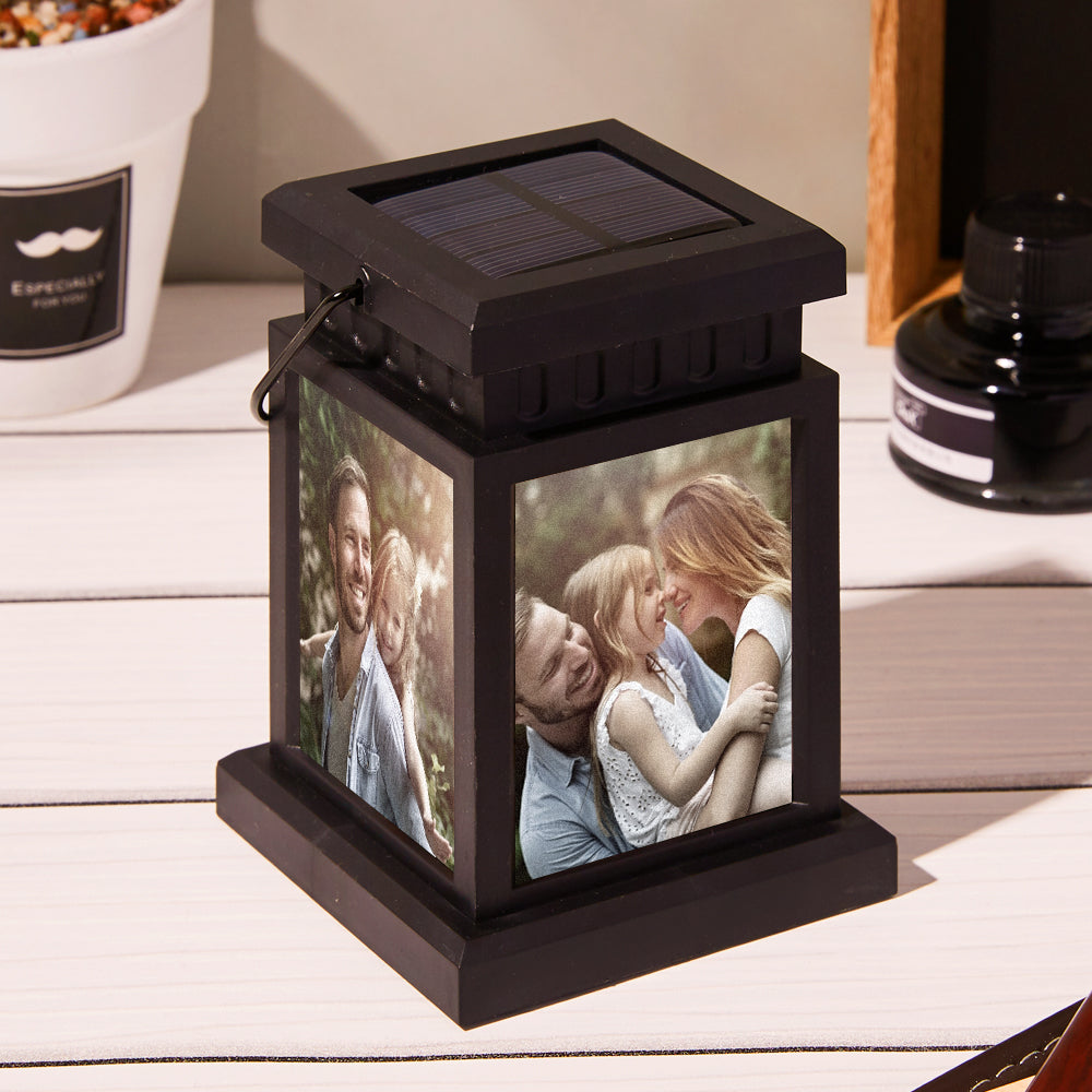 Personalised Photo Lantern Lamp Butterfly Memorial Sympathy gift Gifts For Dad