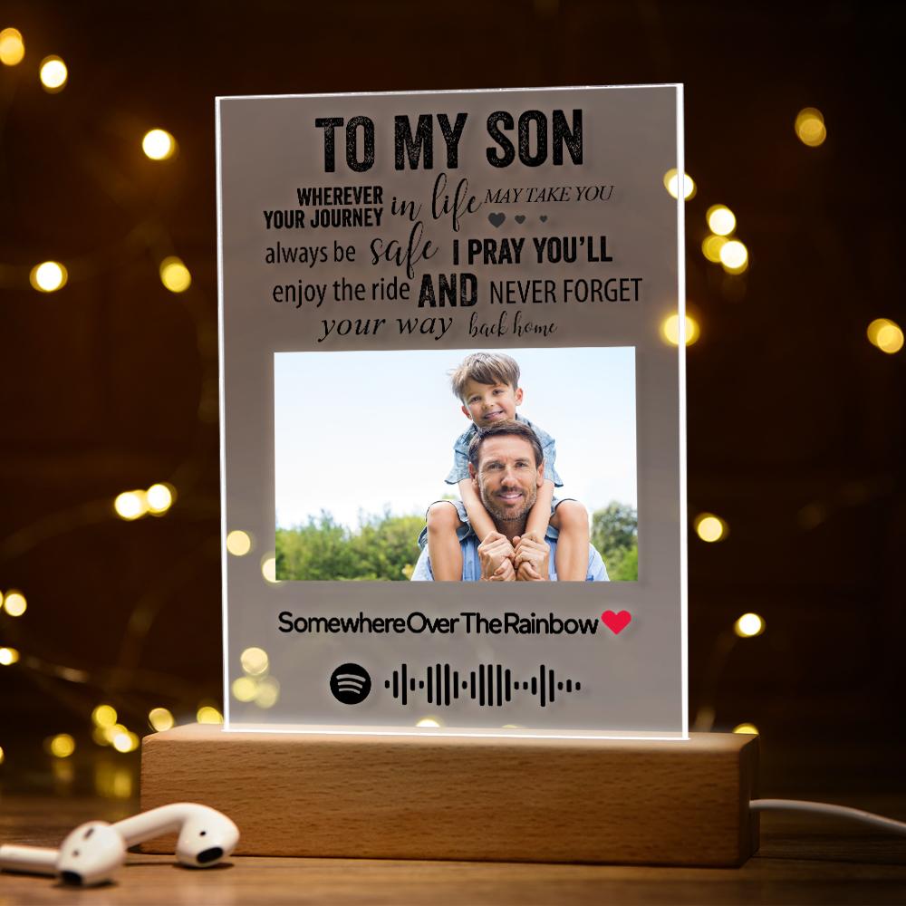 Custom Spotify Plaque Lamp to My Besties Personalised Night Lamp Night Light Gifts For Besties